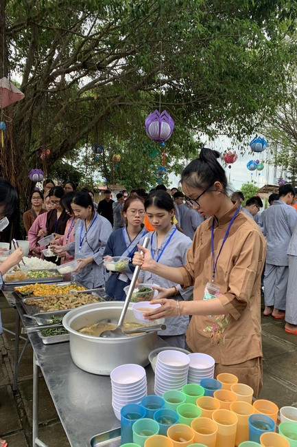The 3rd day of Summer Retreat 2022 at Dong Cao Pagoda