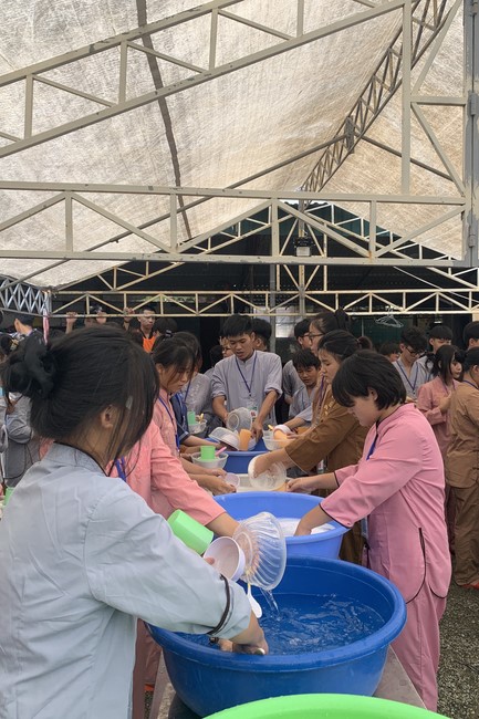 The 3rd day of Summer Retreat 2022 at Dong Cao Pagoda