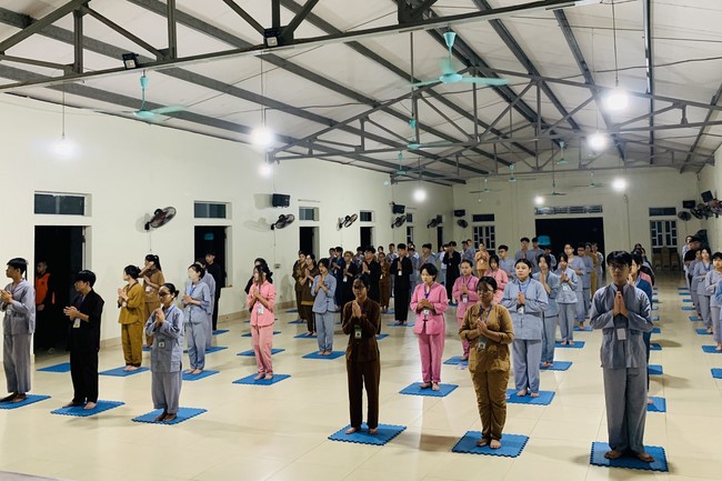 The 3rd day of Summer Retreat 2022 at Dong Cao Pagoda