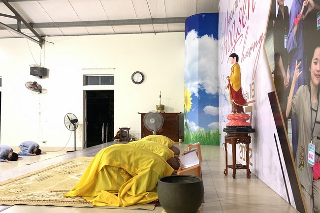 The 3rd day of Summer Retreat 2022 at Dong Cao Pagoda