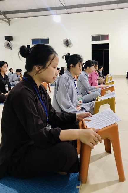 The 3rd day of Summer Retreat 2022 at Dong Cao Pagoda