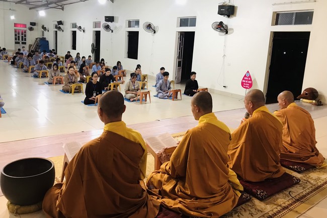 The 3rd day of Summer Retreat 2022 at Dong Cao Pagoda