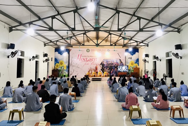 The 3rd day of Summer Retreat 2022 at Dong Cao Pagoda