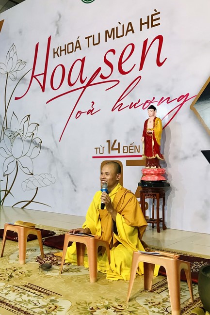 The 3rd day of Summer Retreat 2022 at Dong Cao Pagoda