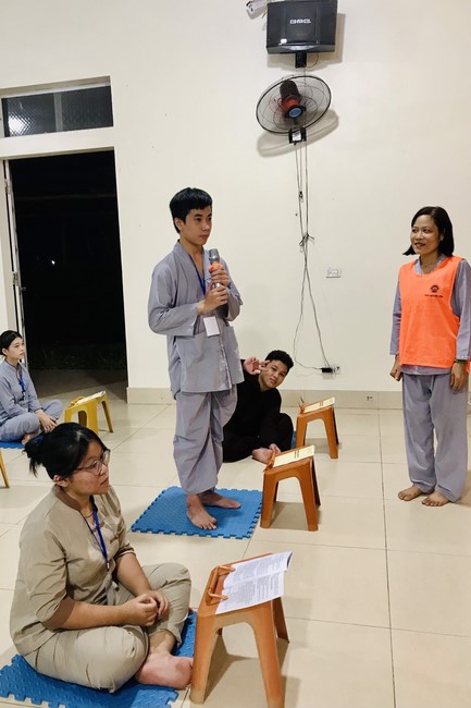 The 3rd day of Summer Retreat 2022 at Dong Cao Pagoda