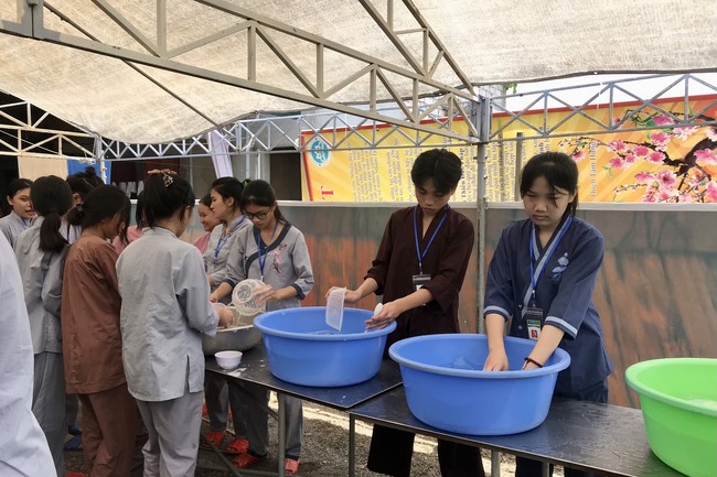 The 5th day of Summer Retreat 2022 at Dong Cao Pagoda