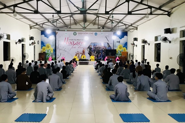 The 5th day of Summer Retreat 2022 at Dong Cao Pagoda