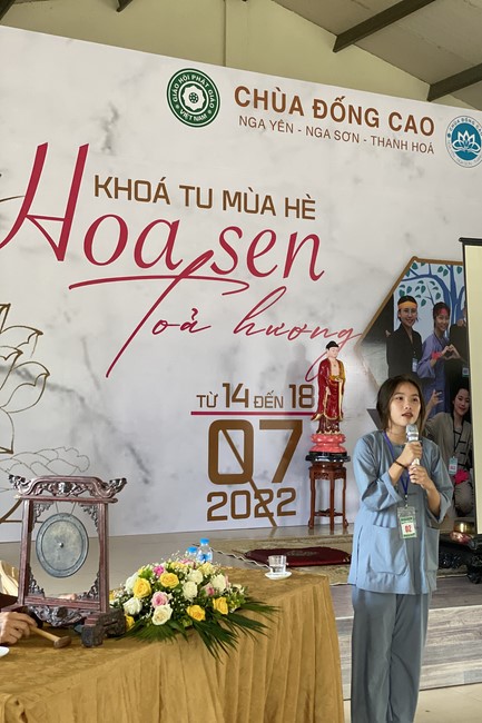 The 5th day of Summer Retreat 2022 at Dong Cao Pagoda