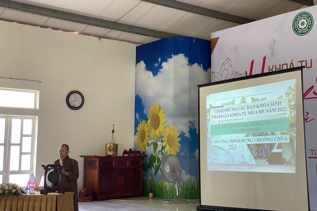 The 5th day of Summer Retreat 2022 at Dong Cao Pagoda