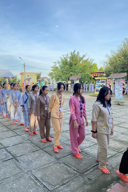 The 5th day of Summer Retreat 2022 at Dong Cao Pagoda