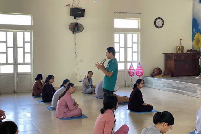 The 5th day of Summer Retreat 2022 at Dong Cao Pagoda