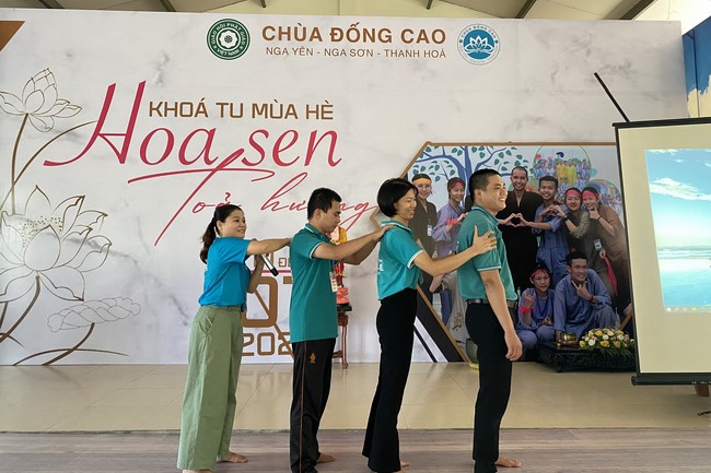 The 5th day of Summer Retreat 2022 at Dong Cao Pagoda