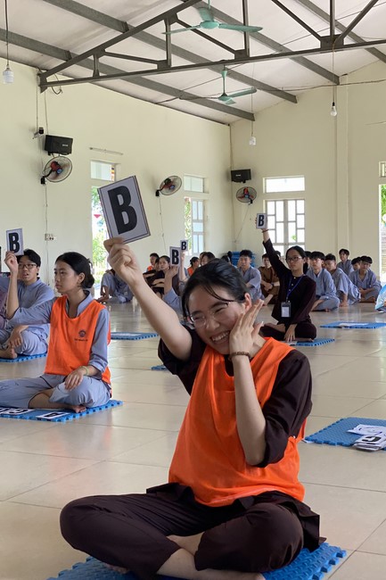 The 5th day of Summer Retreat 2022 at Dong Cao Pagoda