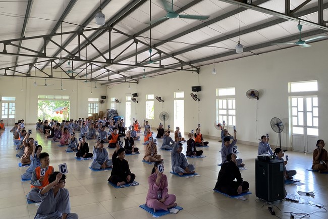 The 5th day of Summer Retreat 2022 at Dong Cao Pagoda