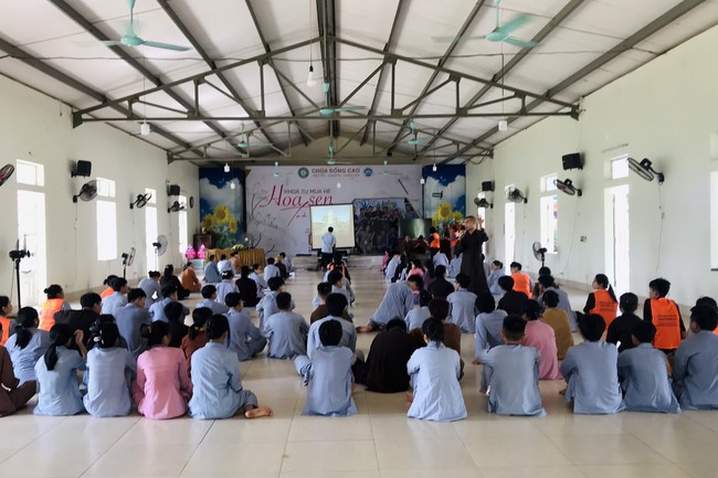 The 5th day of Summer Retreat 2022 at Dong Cao Pagoda