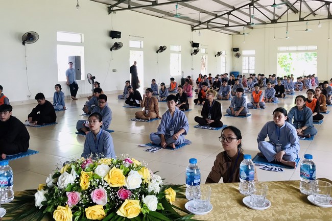 The 5th day of Summer Retreat 2022 at Dong Cao Pagoda