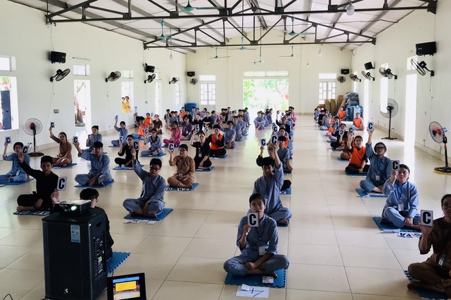 The 5th day of Summer Retreat 2022 at Dong Cao Pagoda