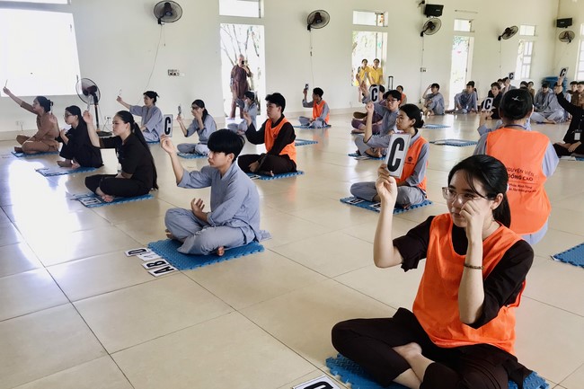 The 5th day of Summer Retreat 2022 at Dong Cao Pagoda