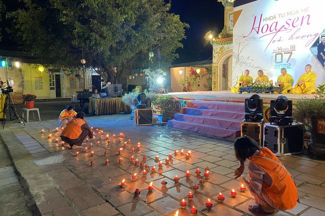 The 5th day of Summer Retreat 2022 at Dong Cao Pagoda