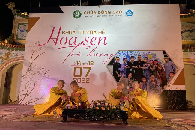 The 5th day of Summer Retreat 2022 at Dong Cao Pagoda