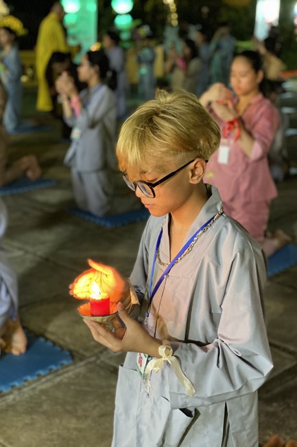 The 5th day of Summer Retreat 2022 at Dong Cao Pagoda