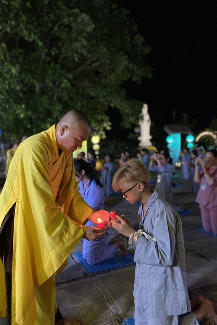 The 5th day of Summer Retreat 2022 at Dong Cao Pagoda