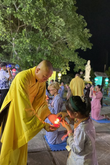 The 5th day of Summer Retreat 2022 at Dong Cao Pagoda