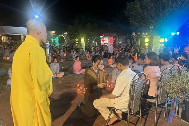 The 5th day of Summer Retreat 2022 at Dong Cao Pagoda