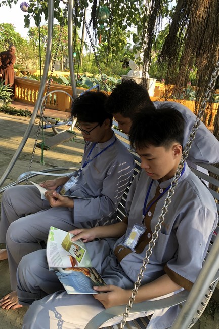 The 4th day of Summer Retreat 2022 at Dong Cao Pagoda