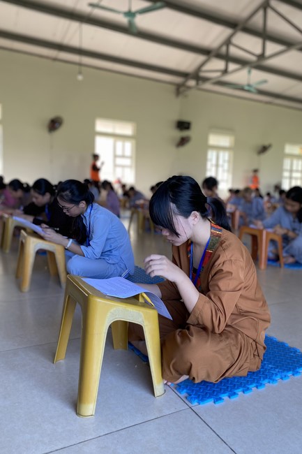 The 4th day of Summer Retreat 2022 at Dong Cao Pagoda