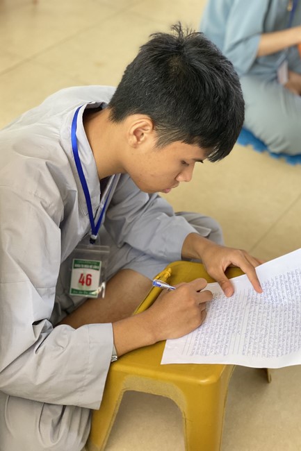 The 4th day of Summer Retreat 2022 at Dong Cao Pagoda