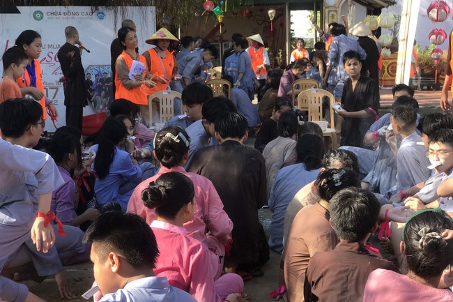 The 4th day of Summer Retreat 2022 at Dong Cao Pagoda