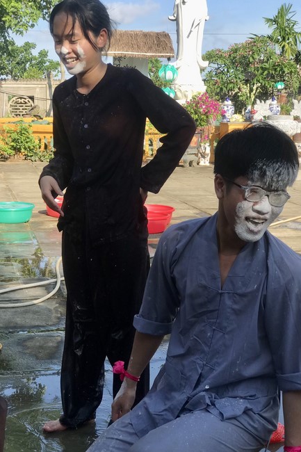 The 4th day of Summer Retreat 2022 at Dong Cao Pagoda