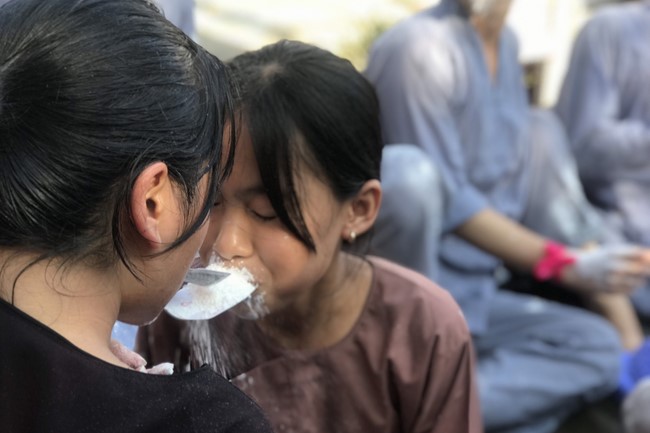 The 4th day of Summer Retreat 2022 at Dong Cao Pagoda