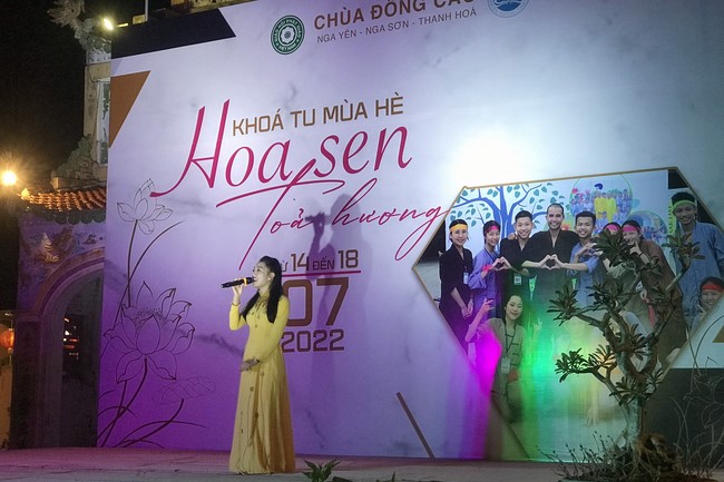 The 4th day of Summer Retreat 2022 at Dong Cao Pagoda