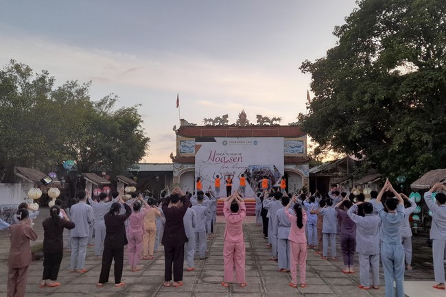 The 4th day of Summer Retreat 2022 at Dong Cao Pagoda