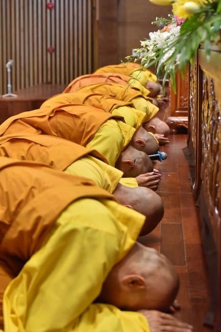 The 2nd Three-Jewel Refuge Ceremony in 2022