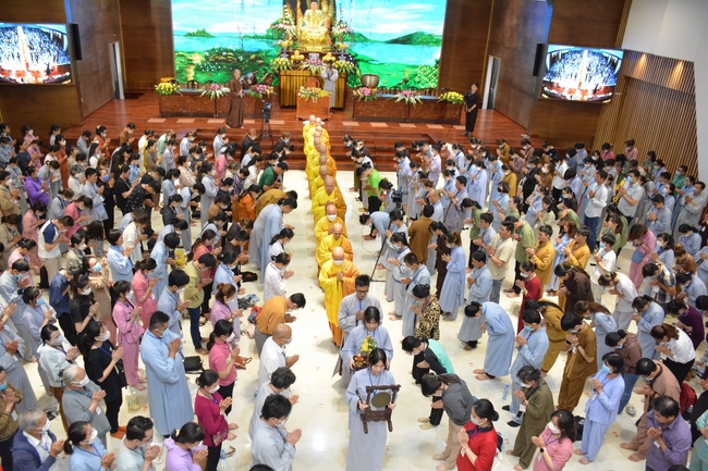 The 2nd Three-Jewel Refuge Ceremony in 2022