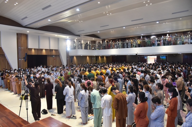 The 2nd Three-Jewel Refuge Ceremony in 2022