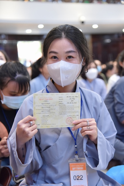 The 2nd Three-Jewel Refuge Ceremony in 2022