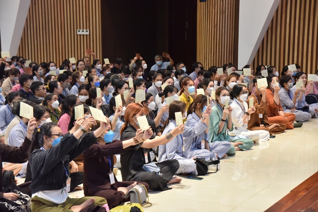 The 2nd Three-Jewel Refuge Ceremony in 2022