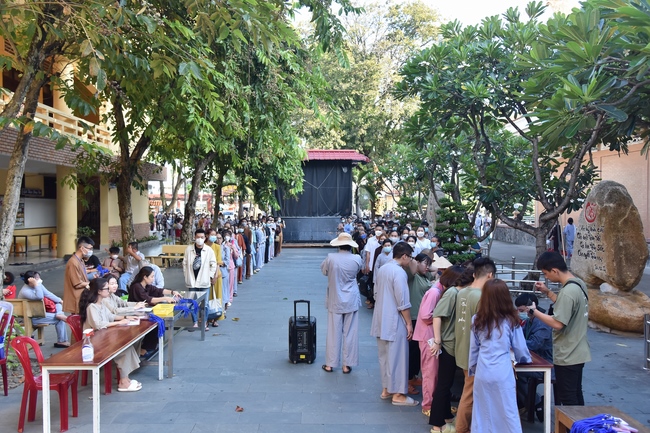 The 2nd Three-Jewel Refuge Ceremony in 2022