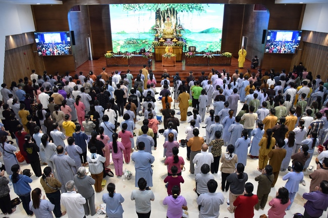 The 2nd Three-Jewel Refuge Ceremony in 2022