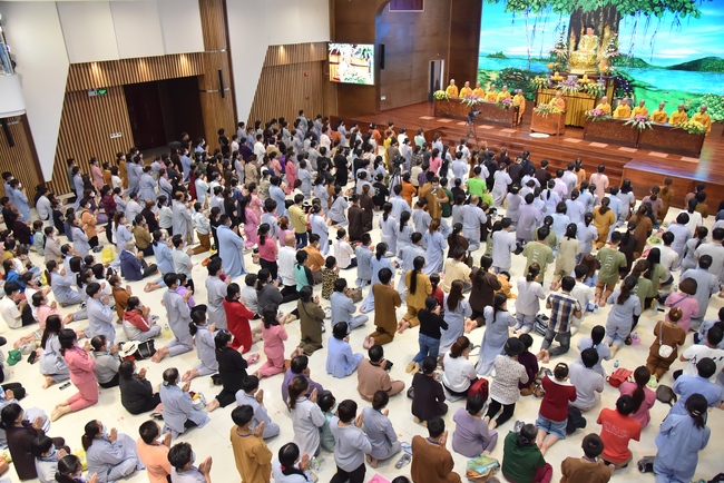 The 2nd Three-Jewel Refuge Ceremony in 2022