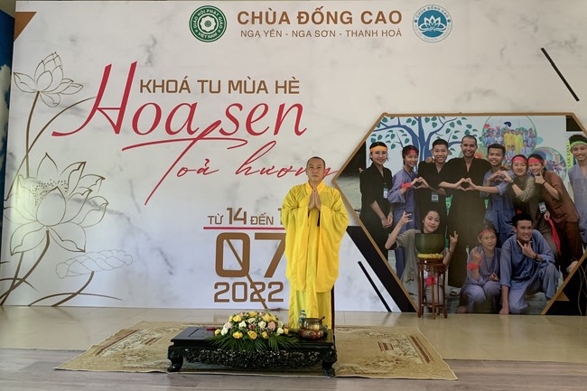 Last day of Summer Retreat 2022 at Dong Cao Pagoda