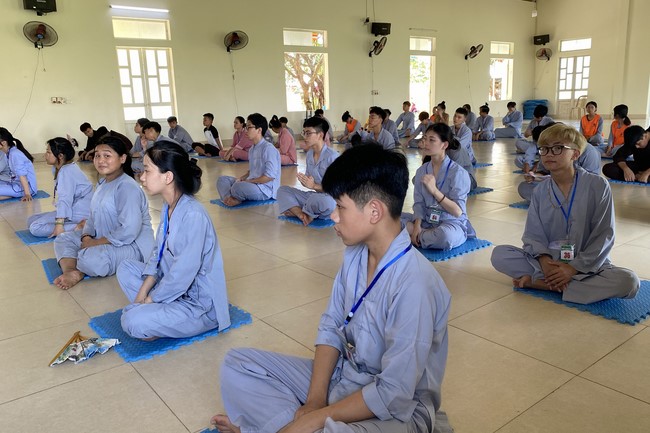 Last day of Summer Retreat 2022 at Dong Cao Pagoda