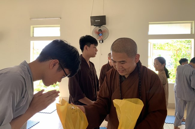 Last day of Summer Retreat 2022 at Dong Cao Pagoda