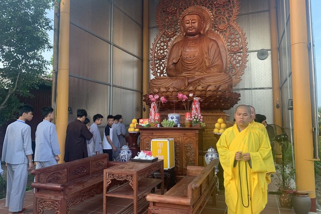 Last day of Summer Retreat 2022 at Dong Cao Pagoda
