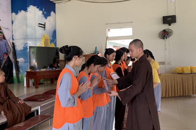 Last day of Summer Retreat 2022 at Dong Cao Pagoda