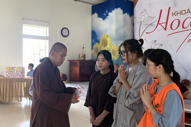 Last day of Summer Retreat 2022 at Dong Cao Pagoda